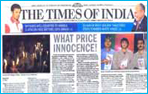 Times of India Coverage on Wages of Tears